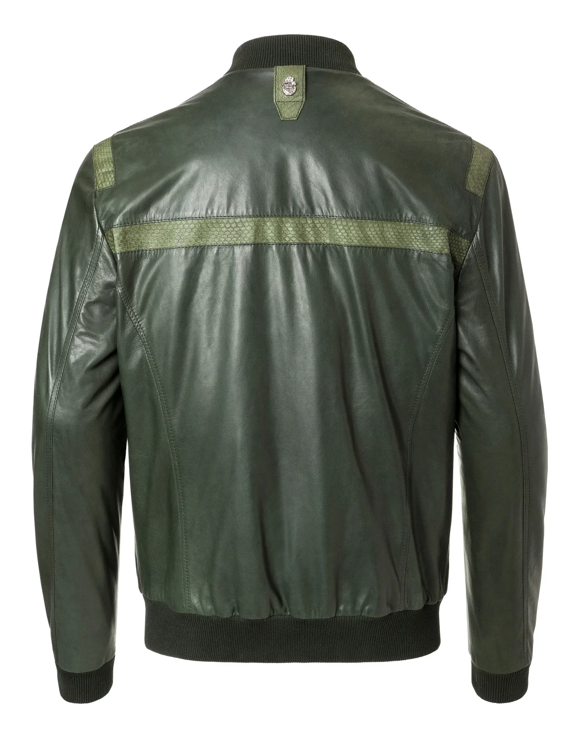 Leather Bomber "Emile", цвет: Камуфляж