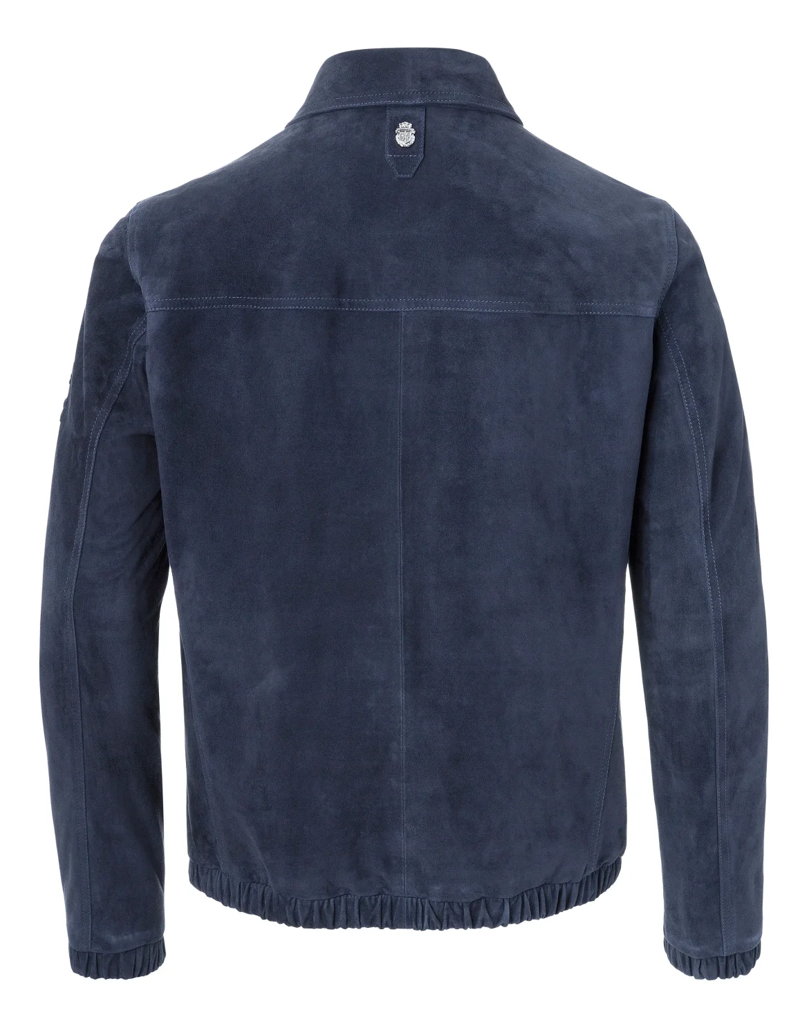 Leather Jacket "Evrard", цвет: Синий