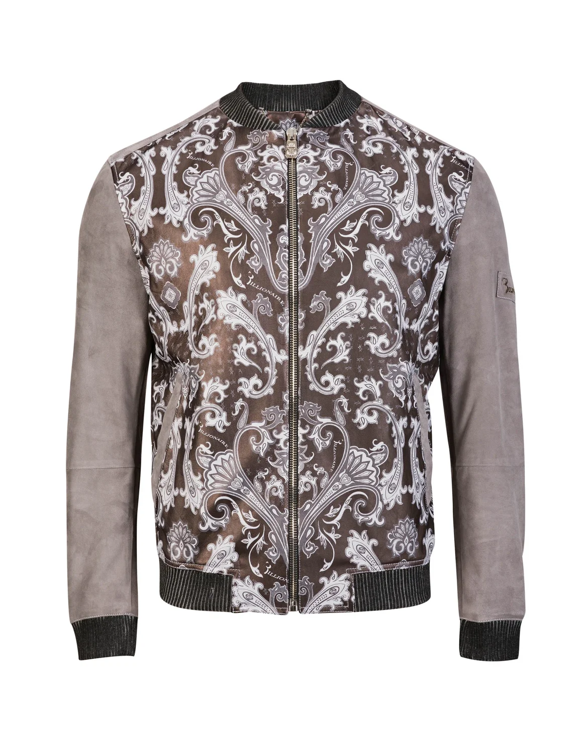 Leather Bomber "Blaze", цвет: Черный