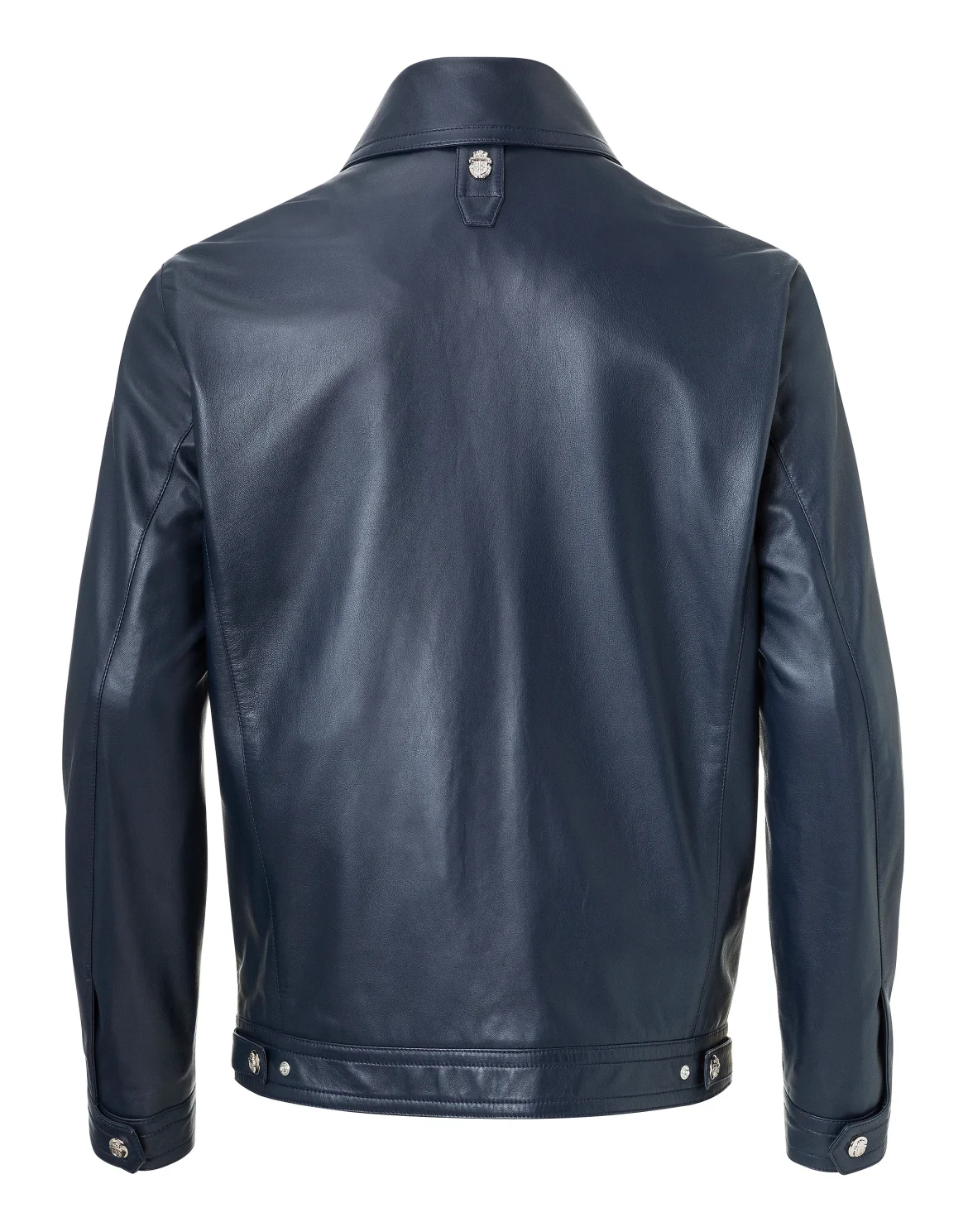 Leather Jacket "Brandon", цвет: Синий