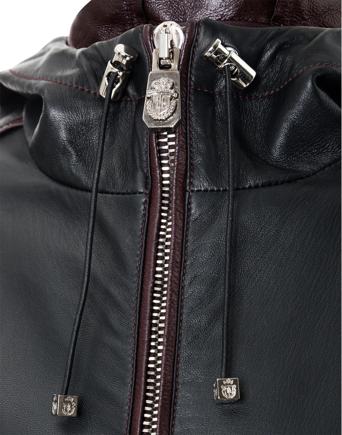 Leather Jacket "Evan", цвет: Черный