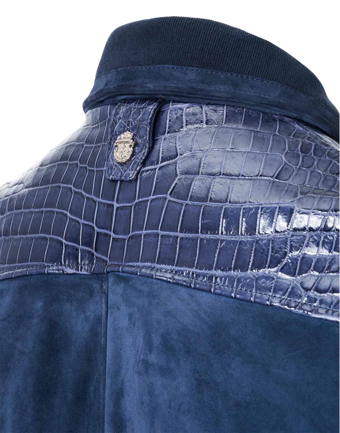 Leather Jacket "Eloi", цвет: Синий