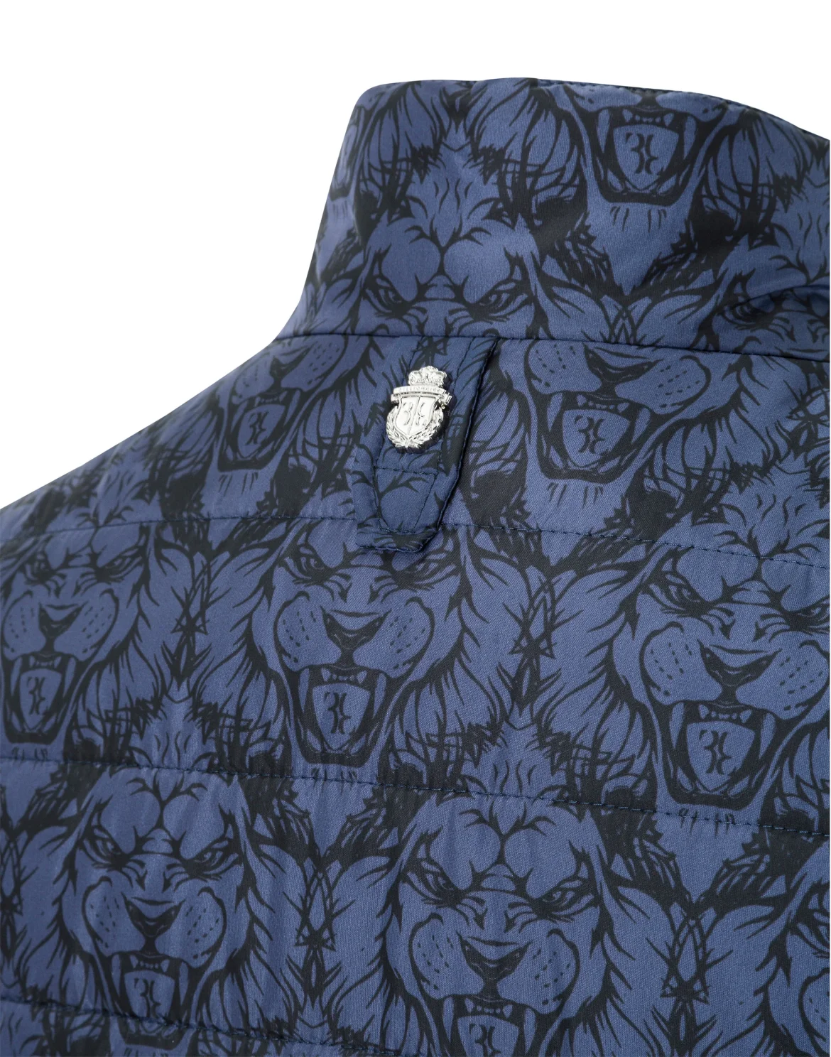 Down Jacket Vest "Lonely", цвет: Синий