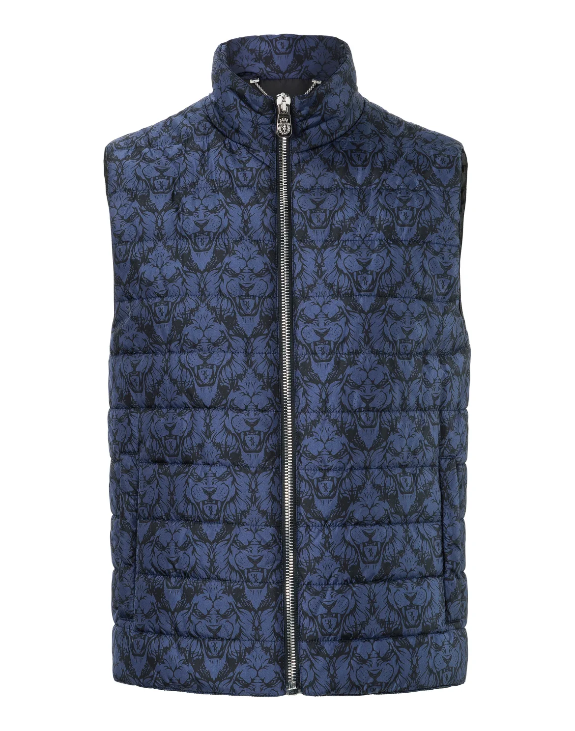 Down Jacket Vest "Lonely", цвет: Синий