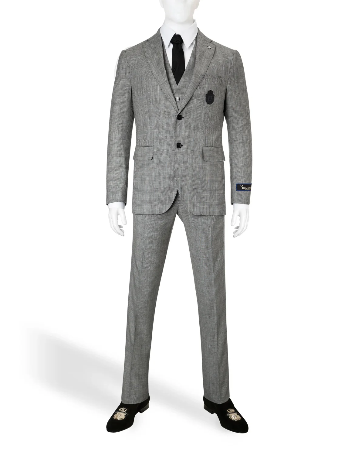 Suit 3 pcs slim "Medard", цвет: Белый