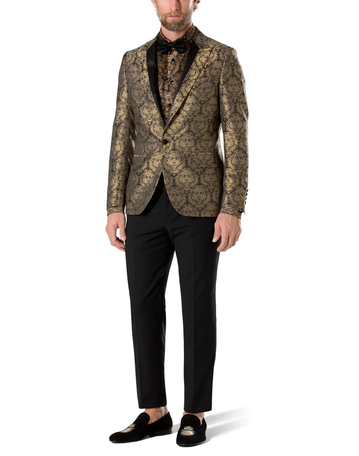 Blazer super slim "Leonce", цвет: Черный