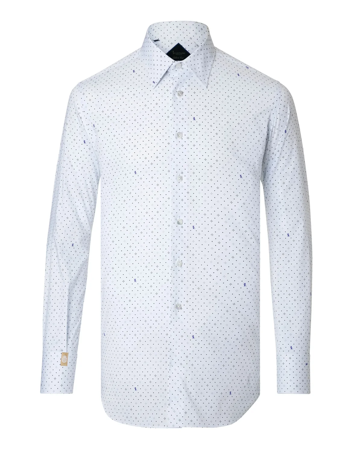 Shirt Silver Cut LS "Bernard", цвет: Белый