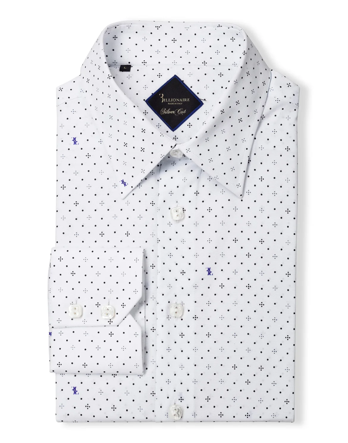 Shirt Silver Cut LS "Bernard", цвет: Белый