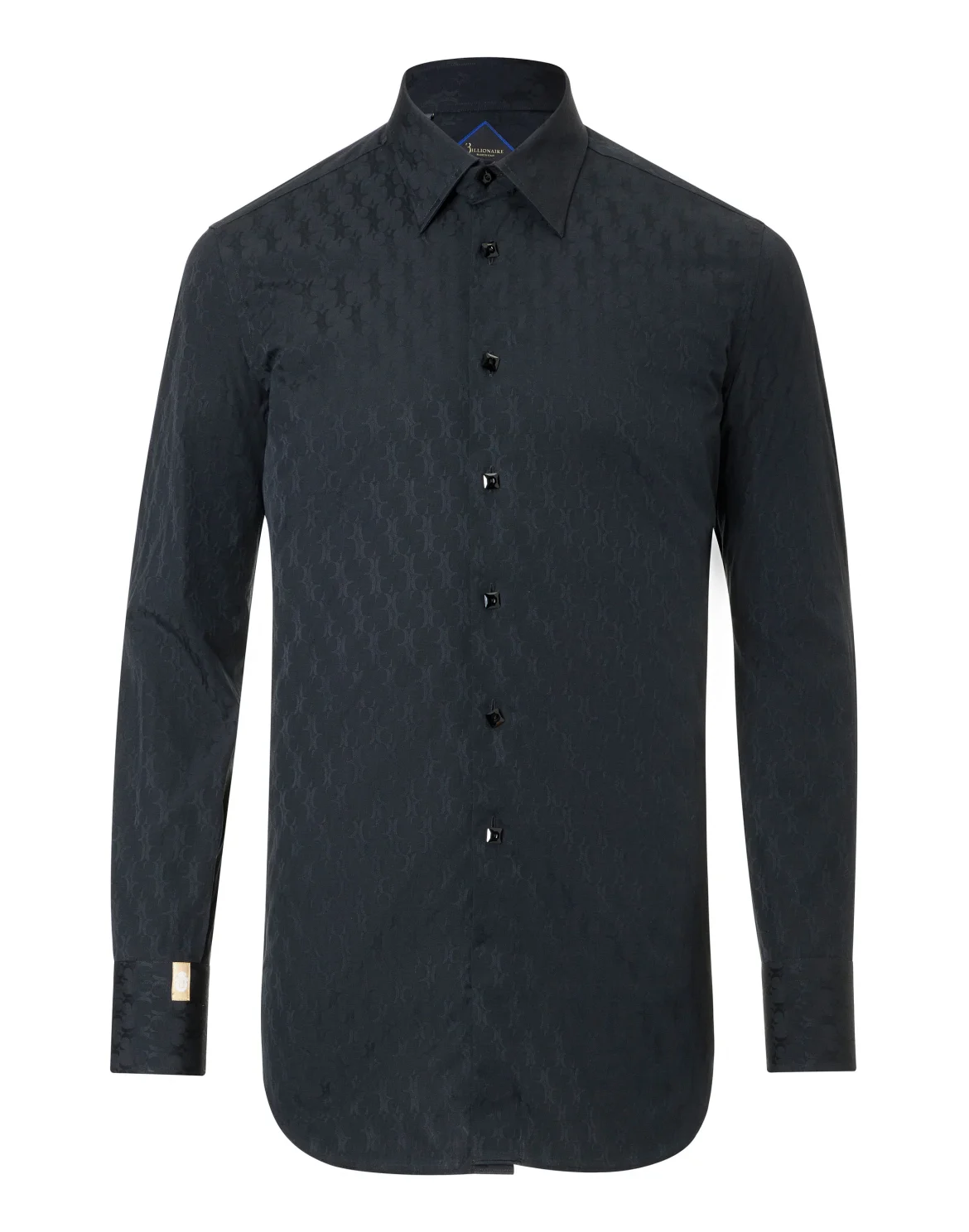 Shirt Silver Cut LS "Cesar", цвет: Черный