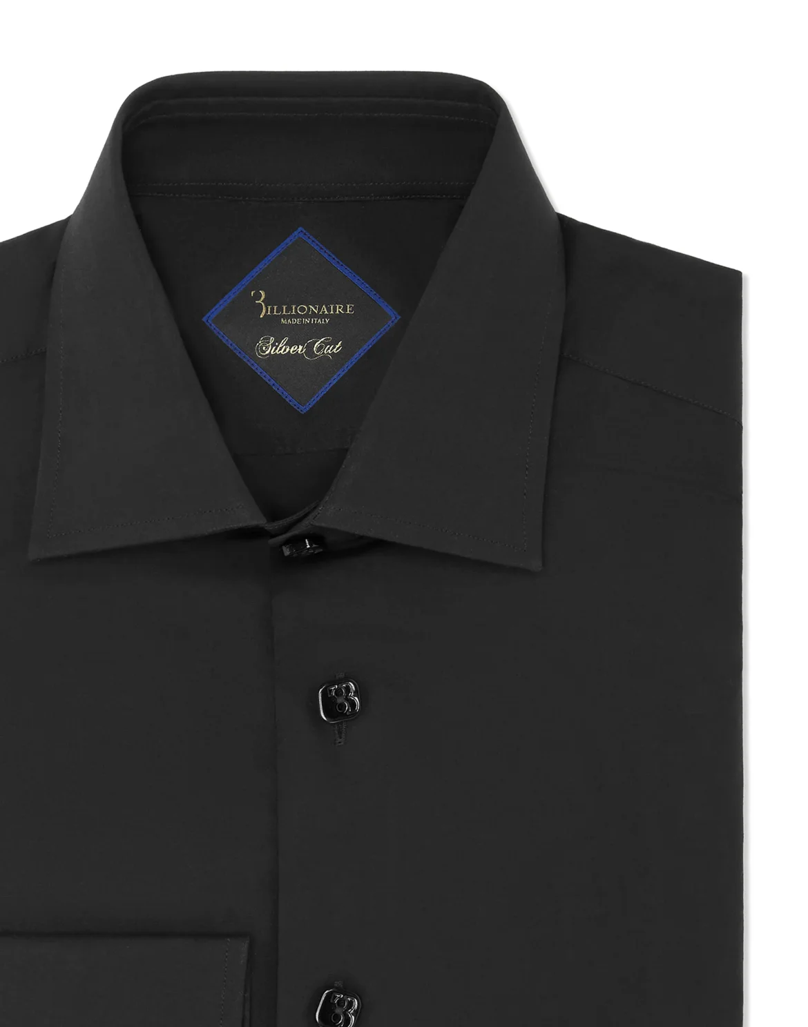 Shirt Silver Cut LS "Clovis", цвет: Черный