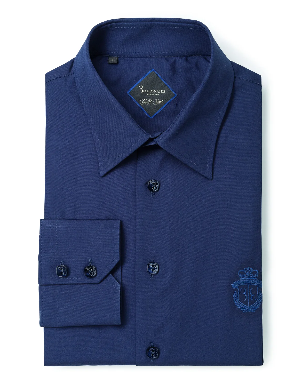 Shirt Gold Cut LS "Conrad", цвет: Синий