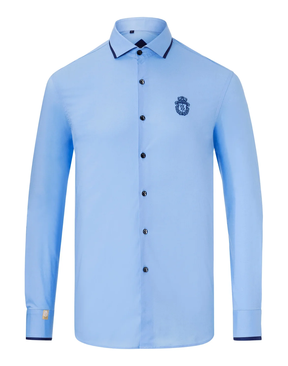 Shirt Silver Cut LS "Amede", цвет: Синий