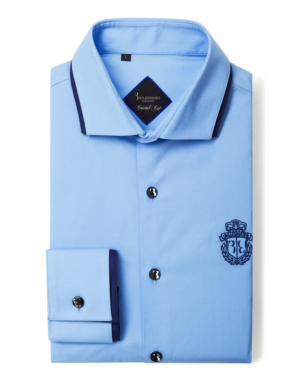 Shirt Silver Cut LS "Amede", цвет: Синий