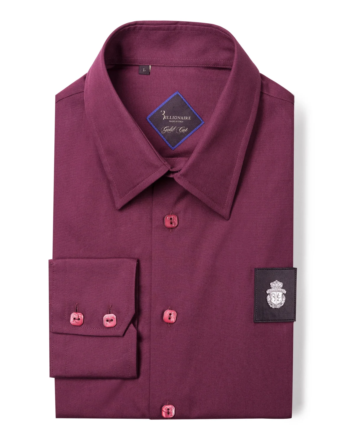 Shirt Gold Cut LS "Andre", цвет: Красный