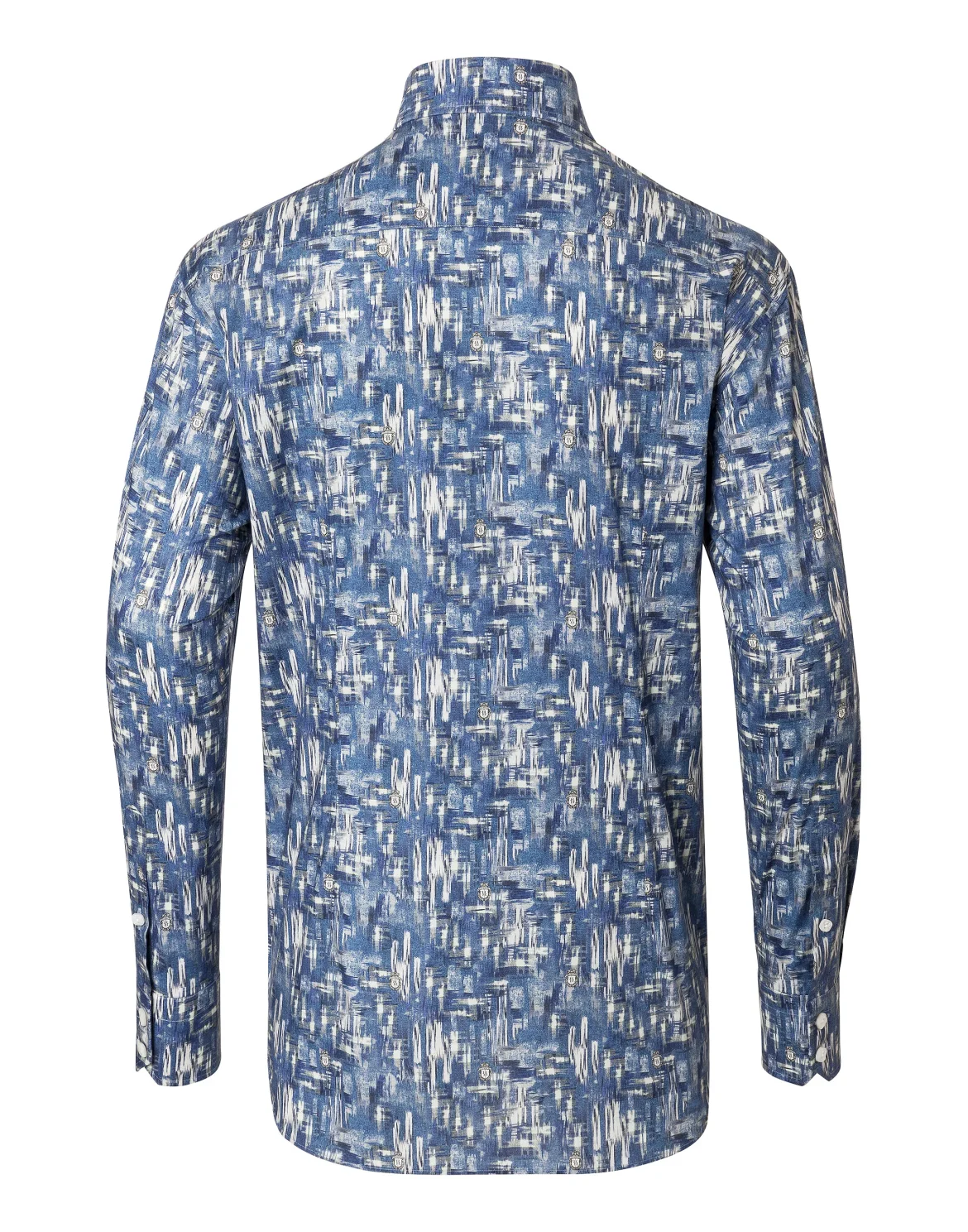 Shirt Gold Cut LS "Martial", цвет: Синий