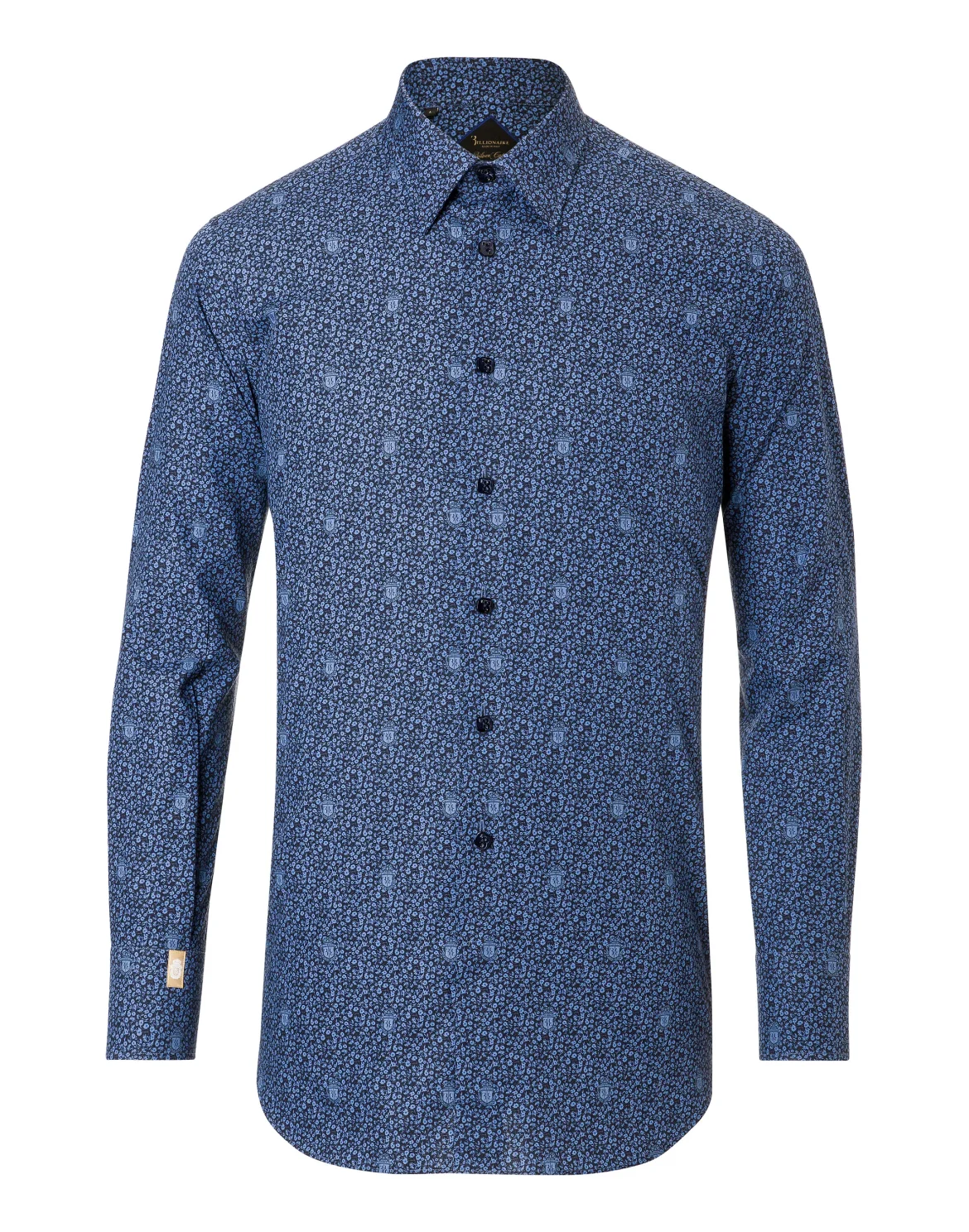 Shirt Silver Cut LS "Meliton", цвет: Черный