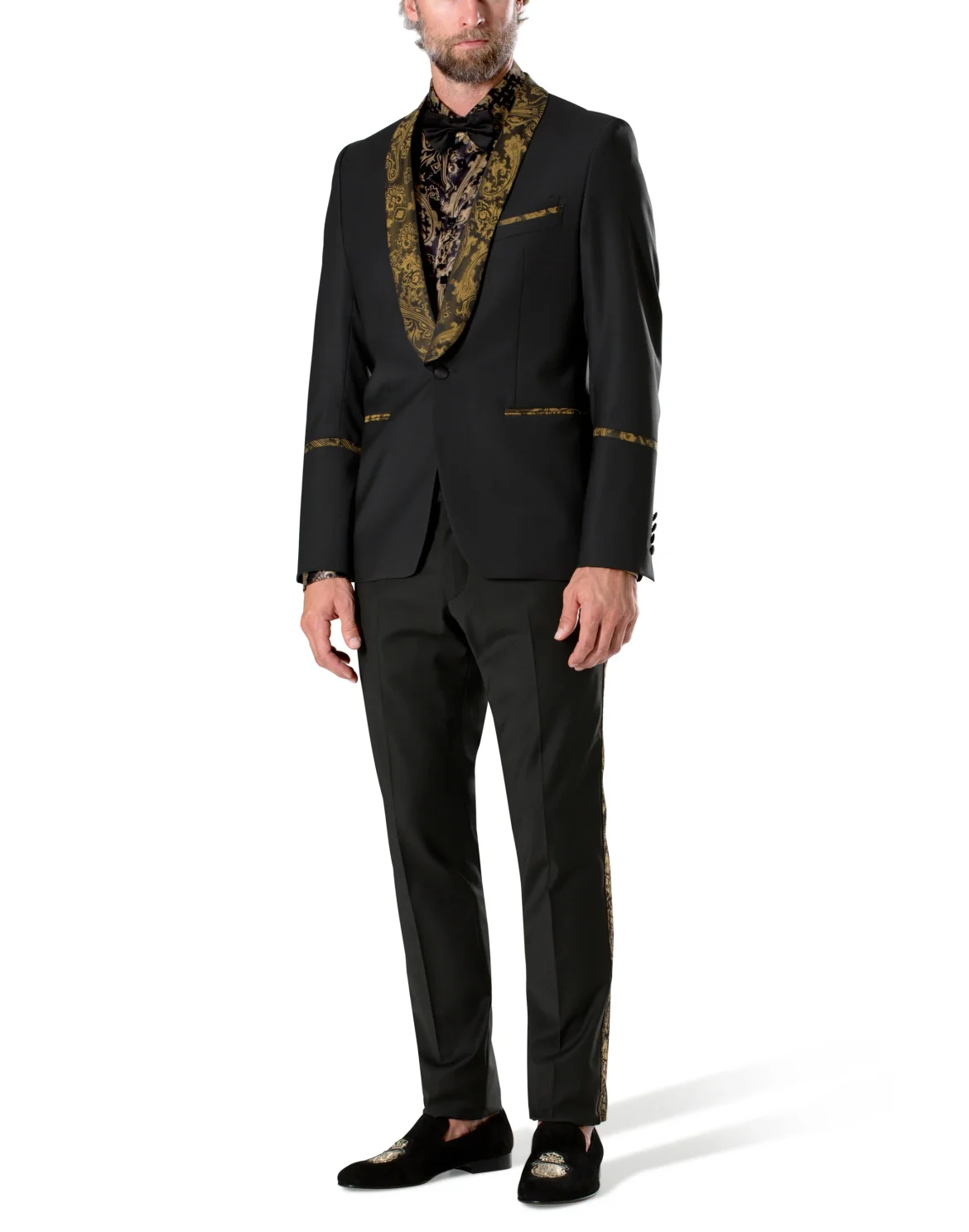 Shirt Gold Cut LS "Pierre", цвет: Черный