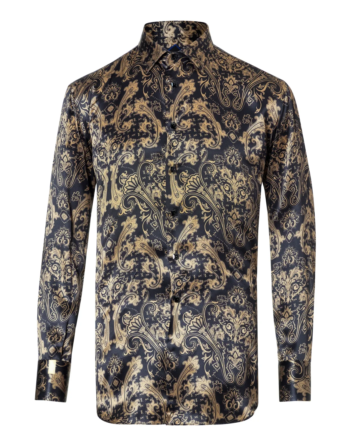 Shirt Gold Cut LS "Pierre", цвет: Черный
