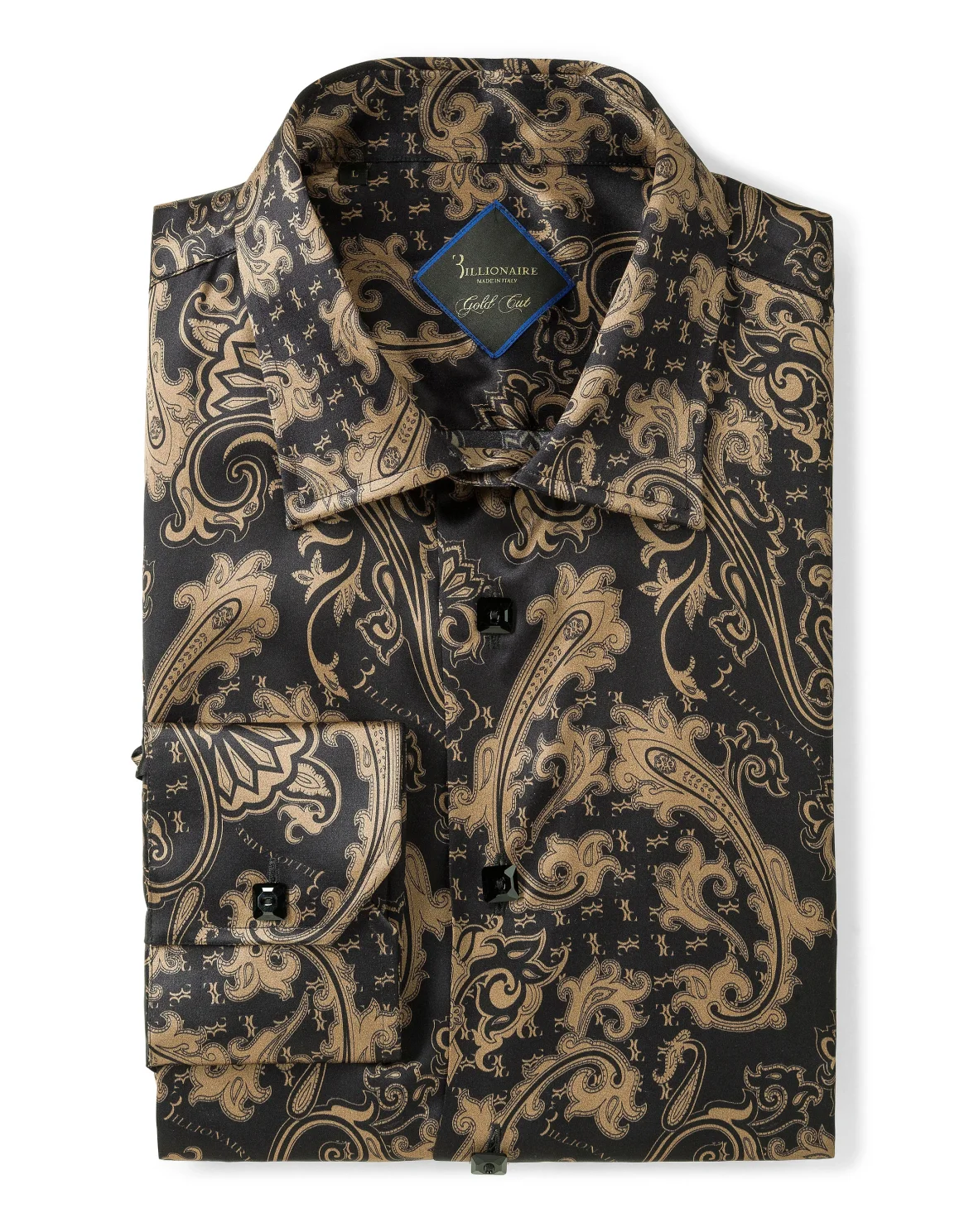 Shirt Gold Cut LS "Pierre", цвет: Черный