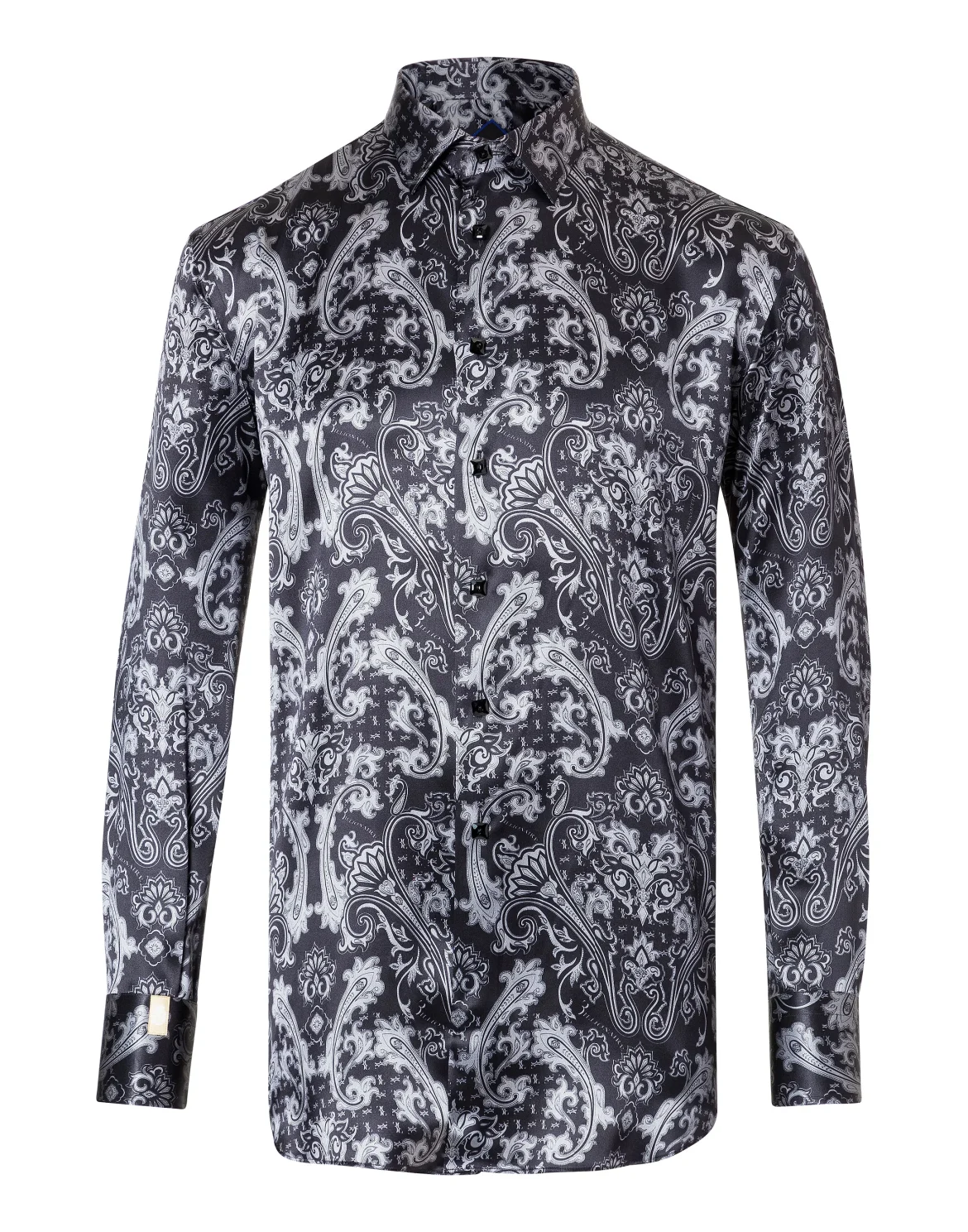 Shirt Gold Cut LS "Pierre", цвет: Черный