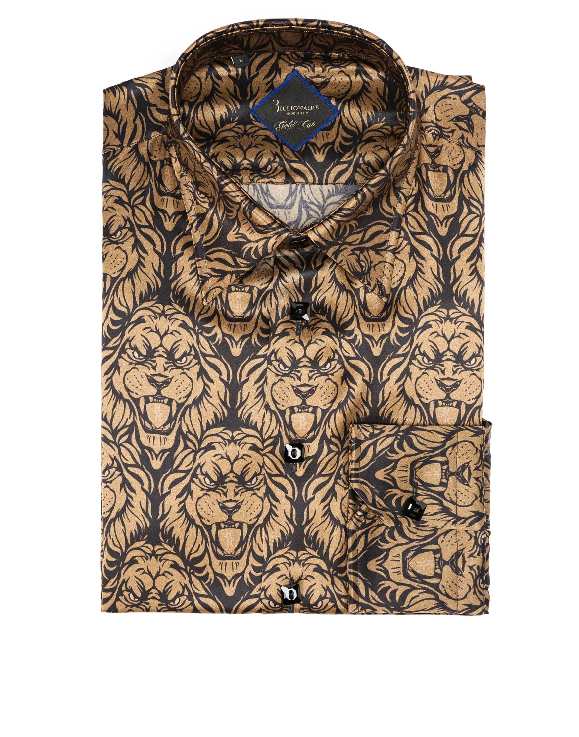 Shirt Gold Cut LS "Dan", цвет: Черный