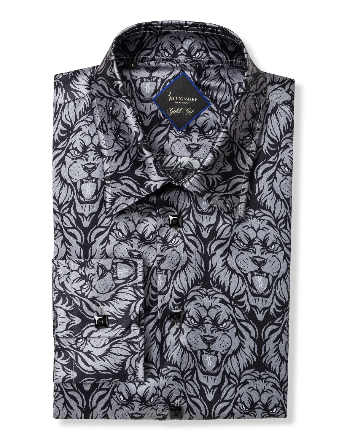Shirt Gold Cut LS "Dan", цвет: Черный