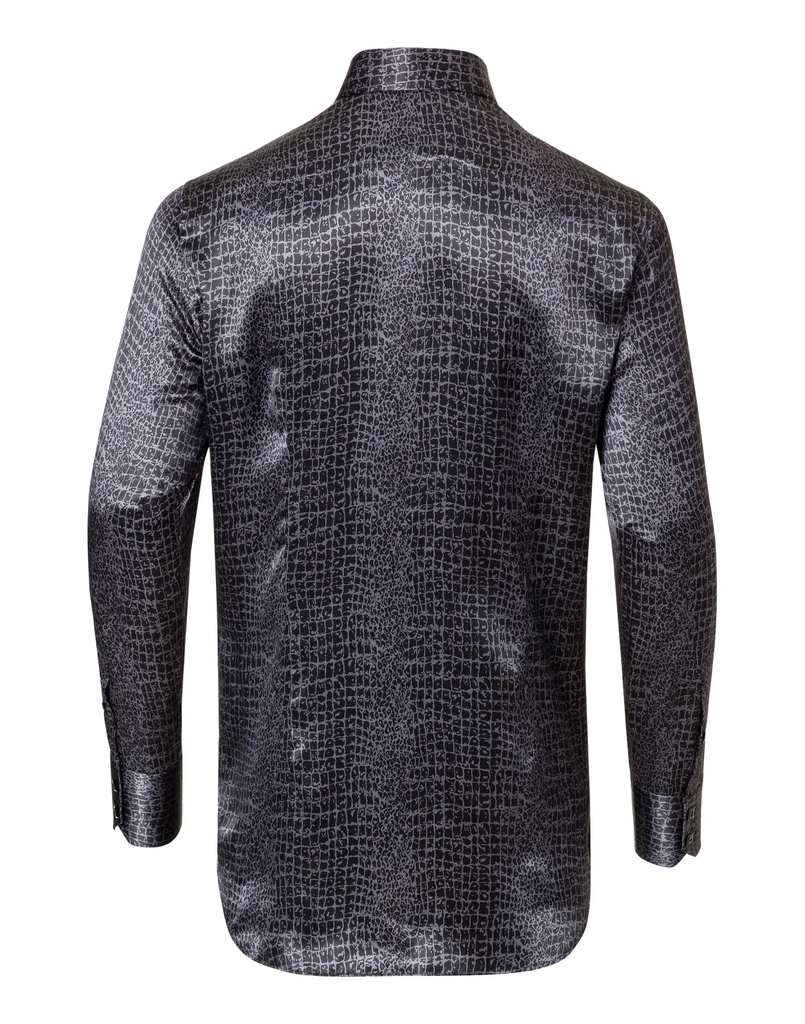 Shirt Silver Cut LS "Duncan", цвет: Черный