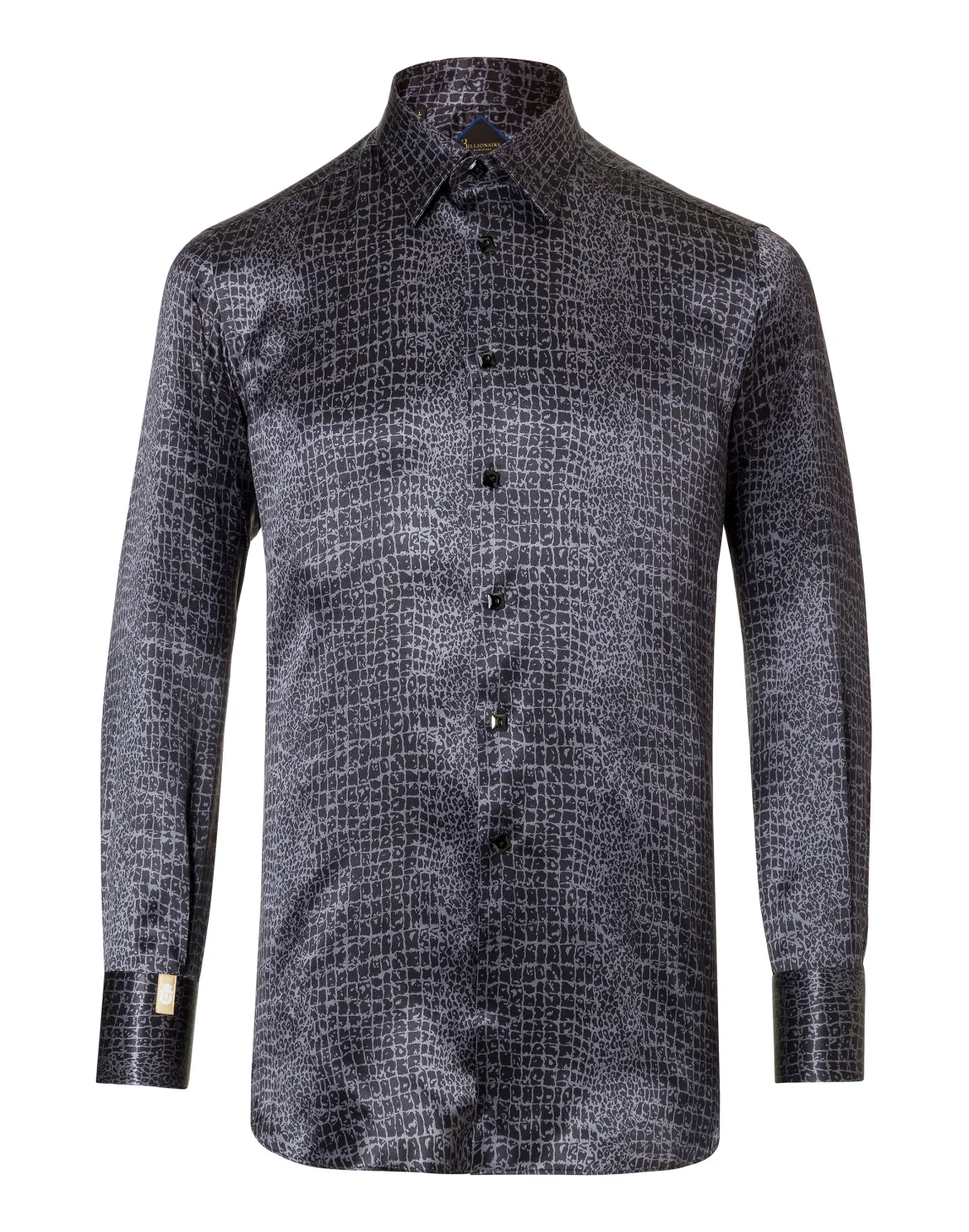Shirt Silver Cut LS "Duncan", цвет: Черный