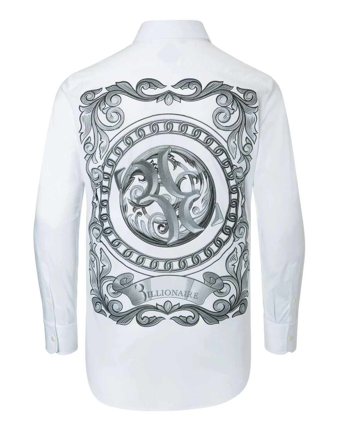 Shirt Silver Cut LS "Double B", цвет: Белый