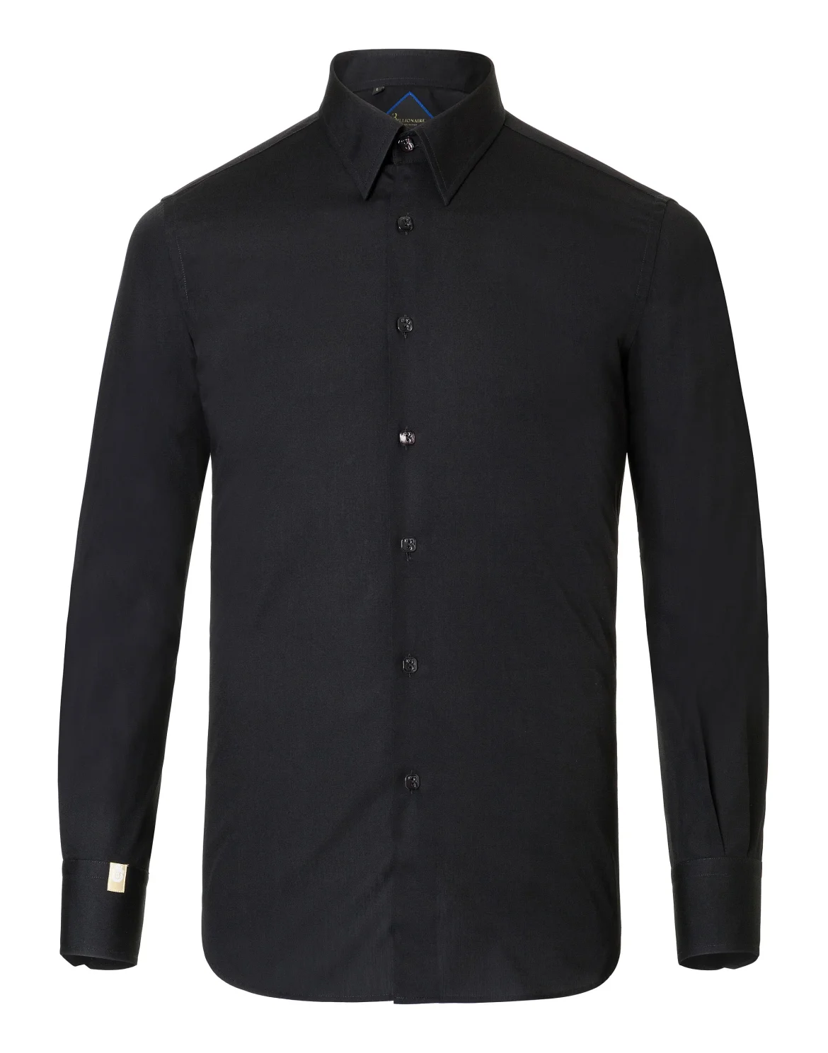 Shirt Silver Cut LS "Double B", цвет: Черный