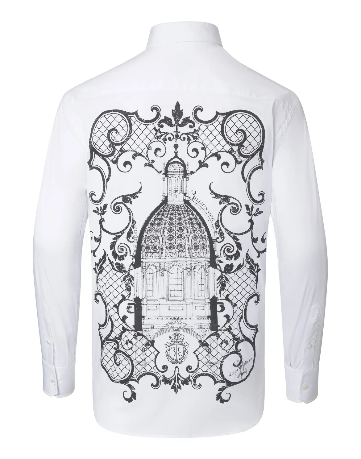 Shirt Gold Cut LS "Duomo", цвет: Белый