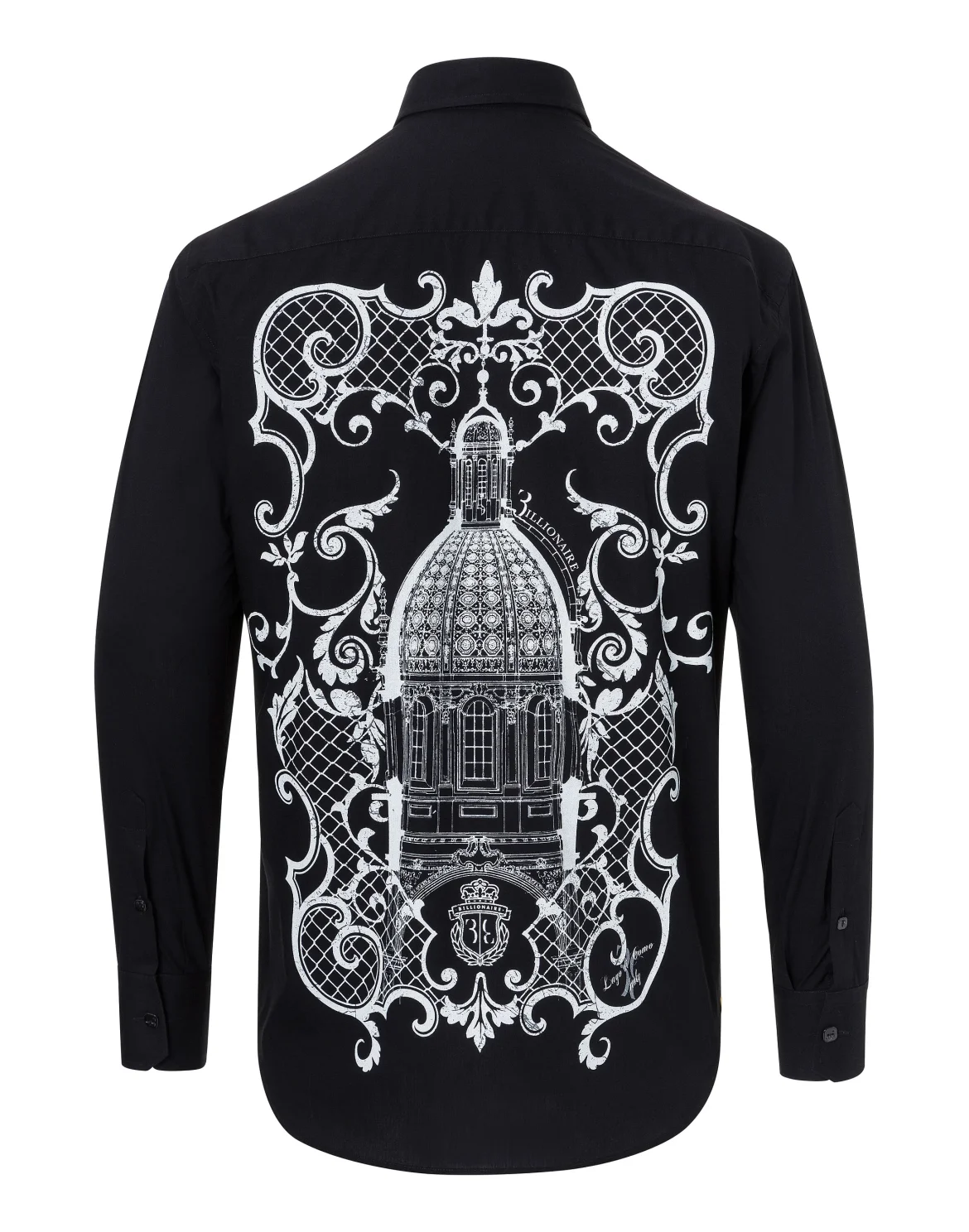 Shirt Gold Cut LS "Duomo", цвет: Черный