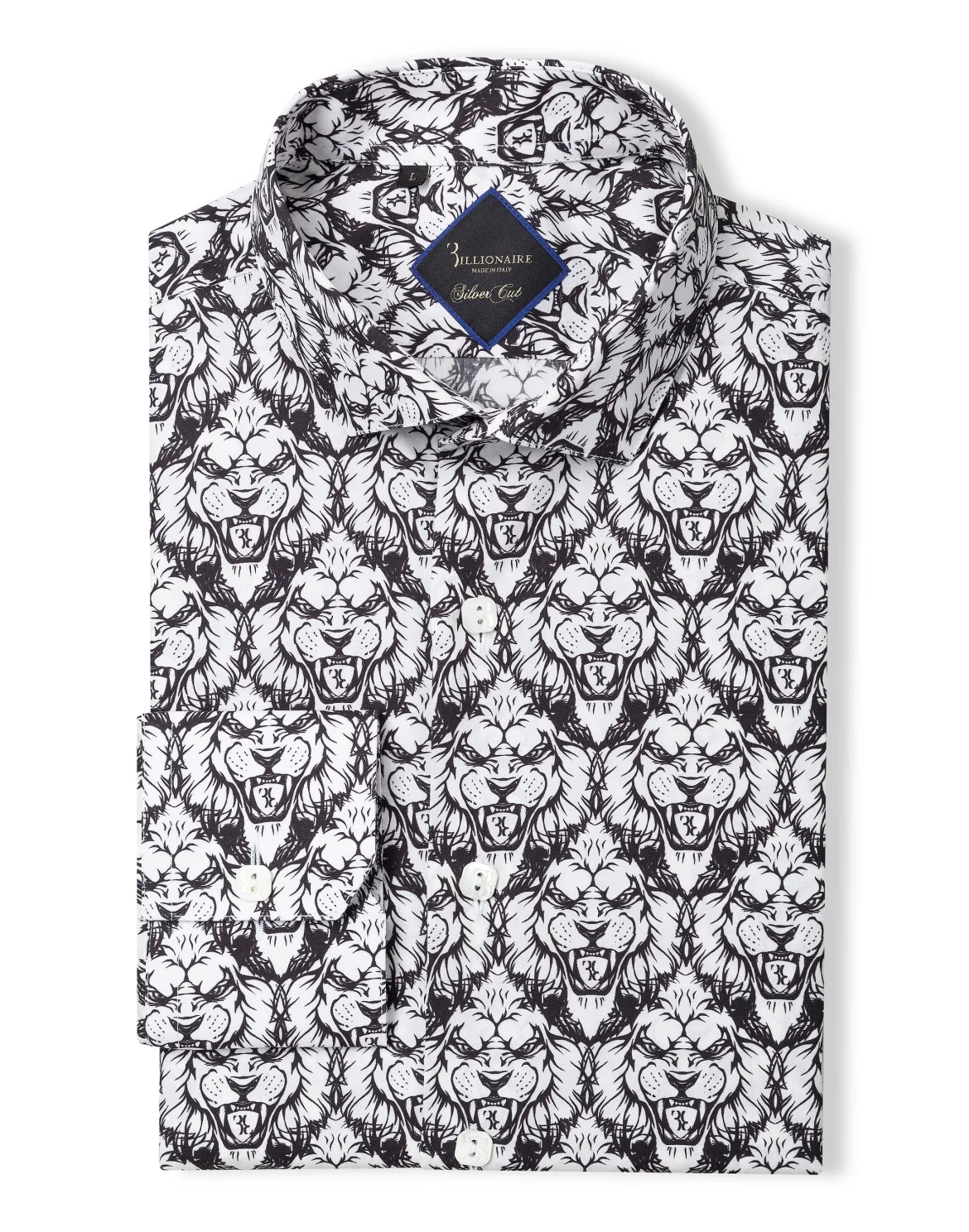 Shirt Silver Cut LS "Leone", цвет: Белый
