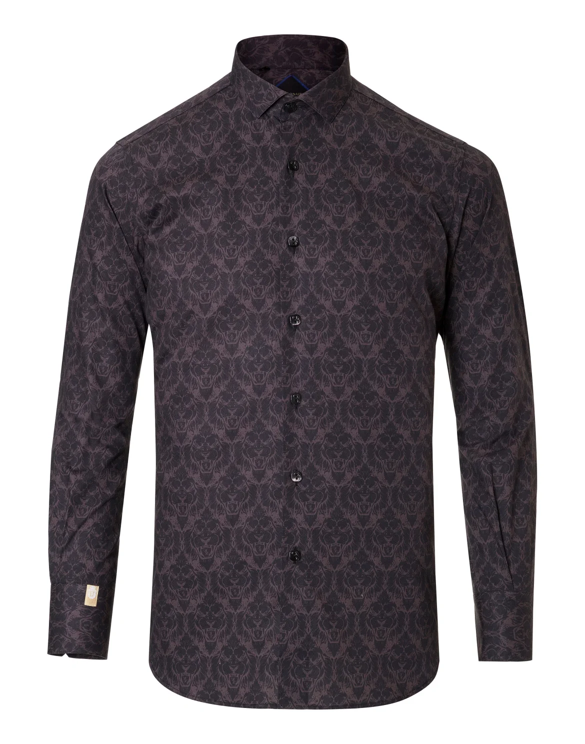 Shirt Silver Cut LS "Leone", цвет: Черный