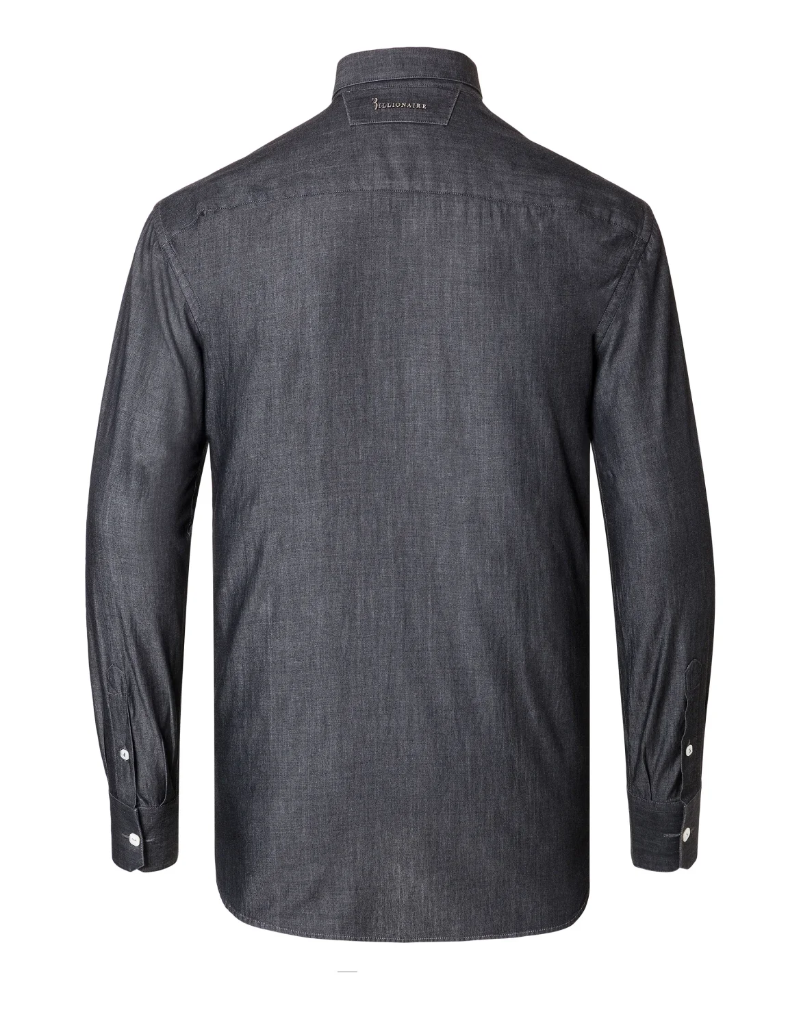 Shirt Silver Cut LS "Daniel", цвет: Черный