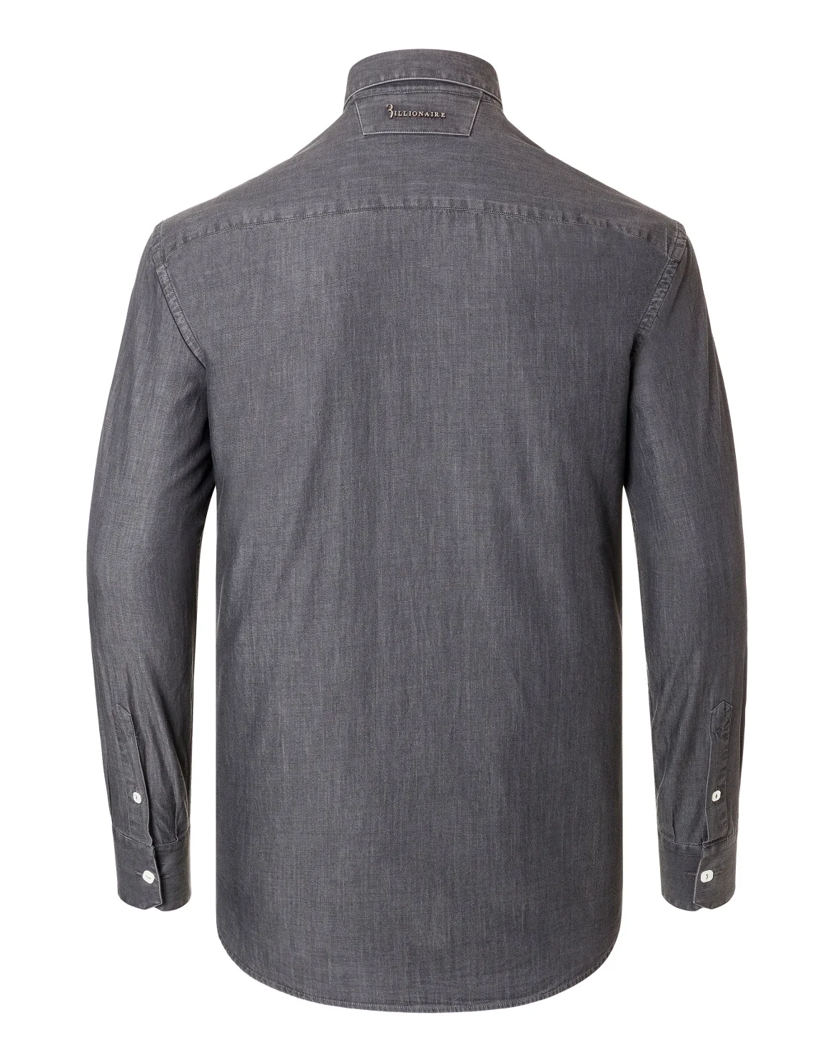 Shirt Silver Cut LS "Daniel", цвет: Серый