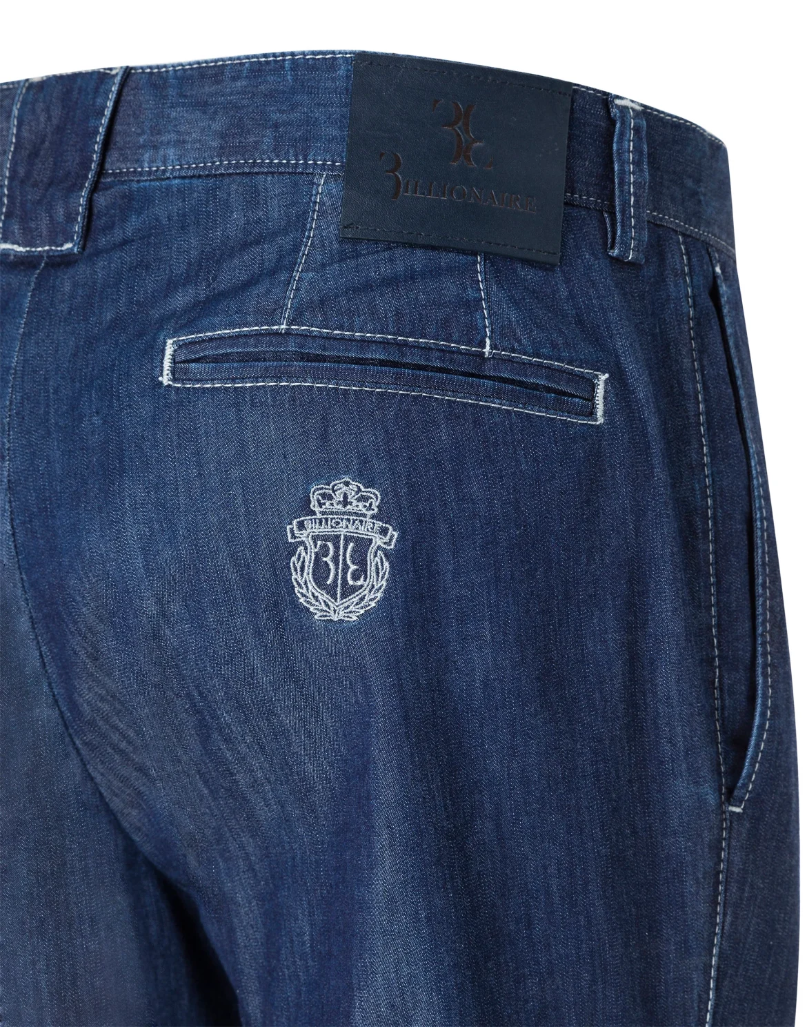 Long Trousers  slim "Omer", цвет: Синий