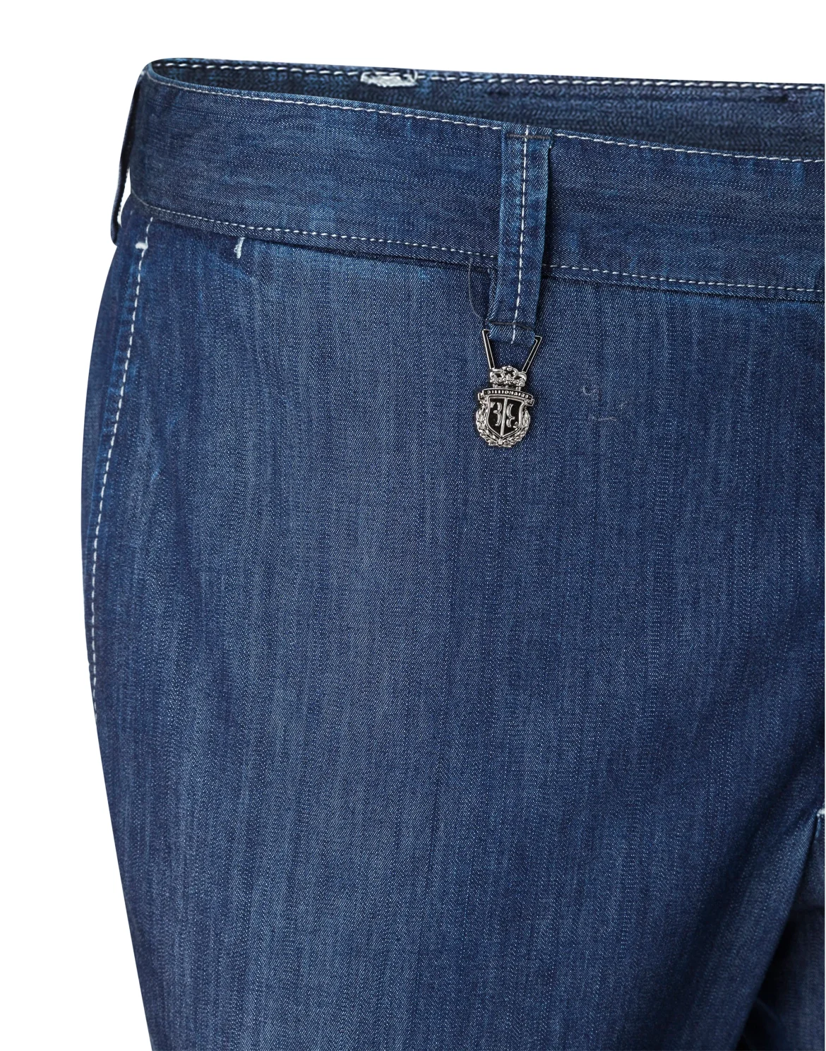 Long Trousers  slim "Omer", цвет: Синий