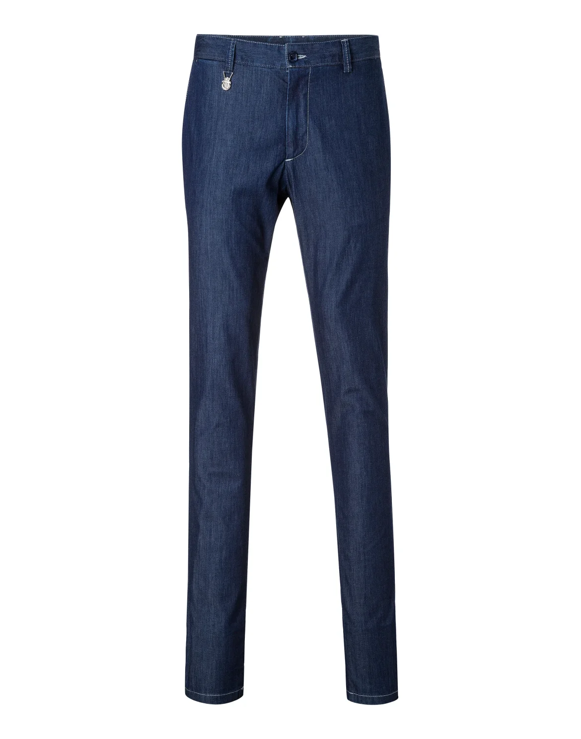 Long Trousers  slim "Omer", цвет: Синий