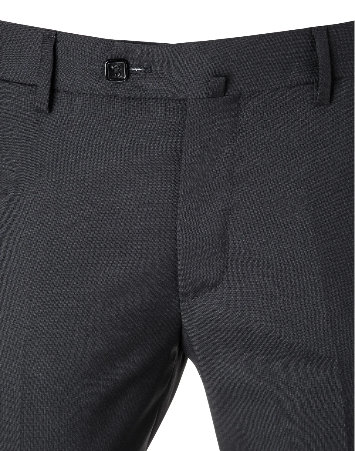 Long Trousers slim "Pierre", цвет: Черный
