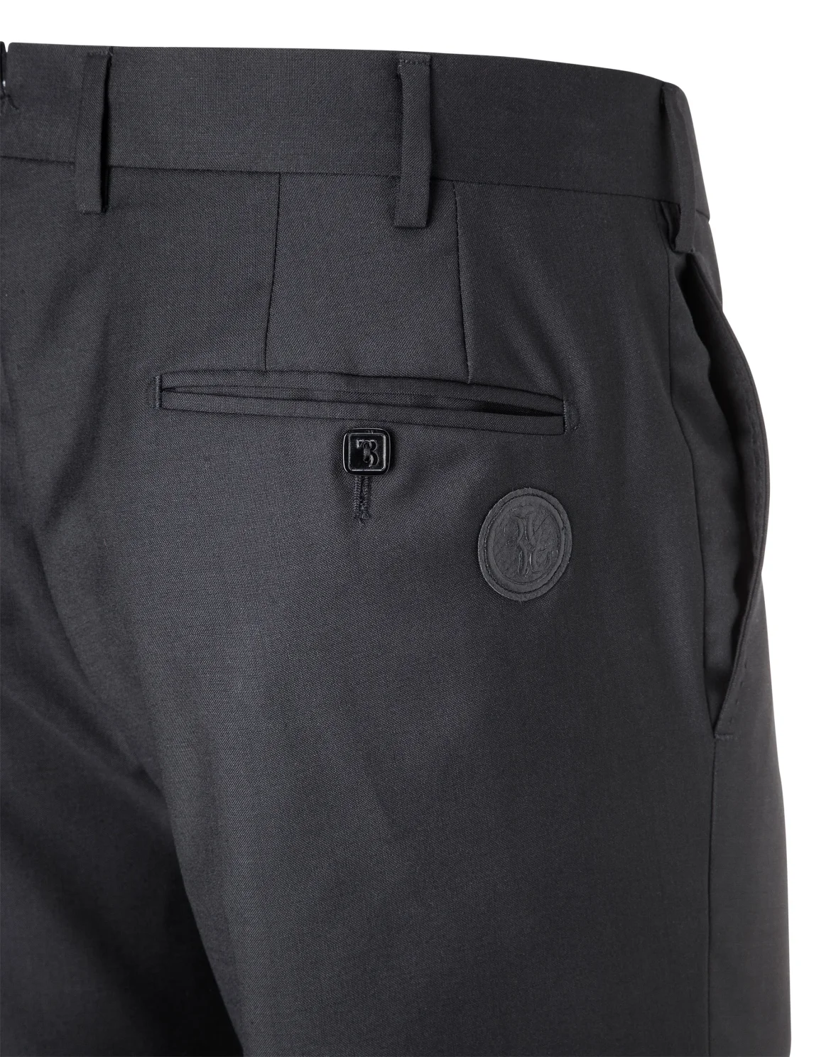 Long Trousers slim "Pierre", цвет: Черный