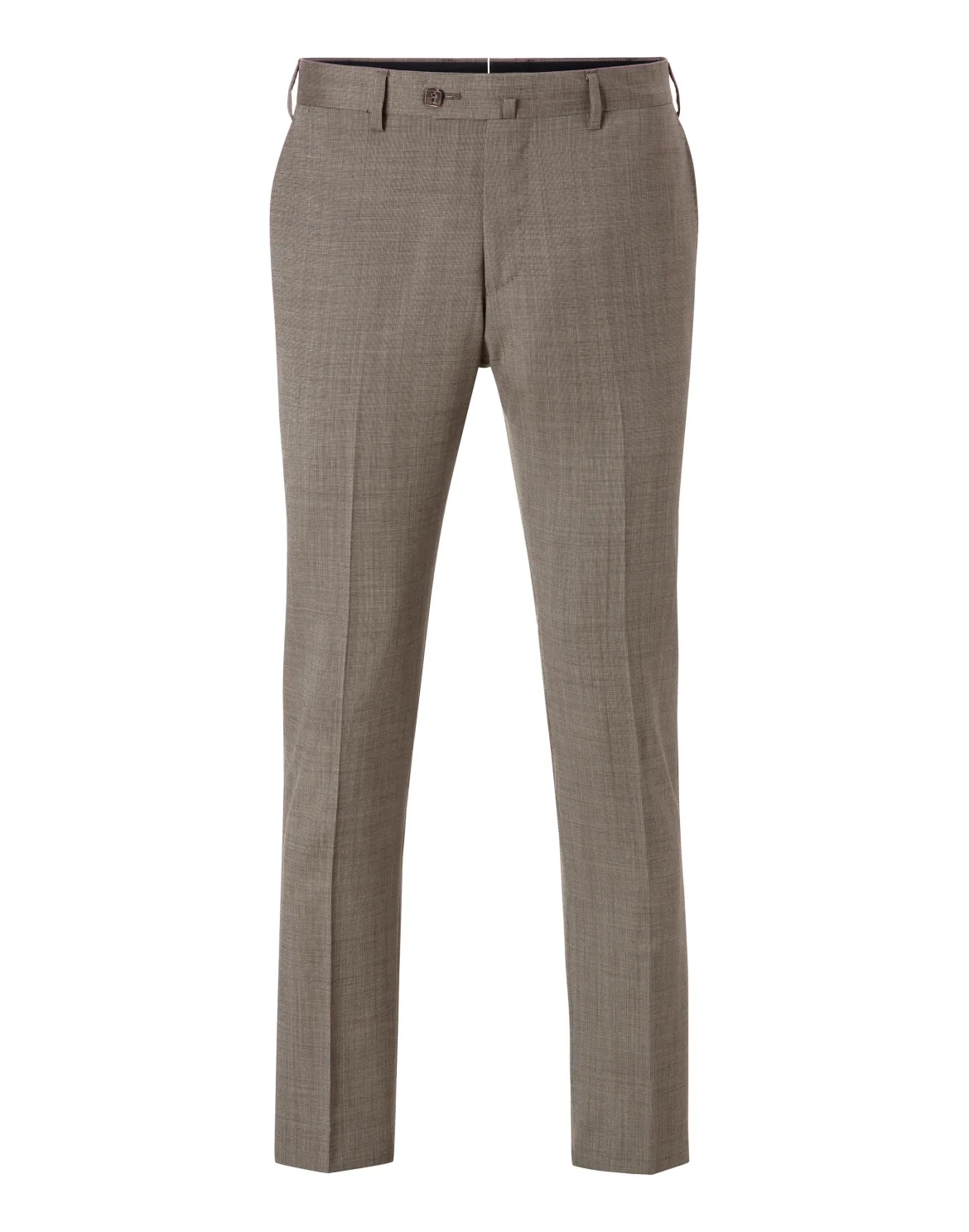 Long Trousers slim "Pierre", цвет: Коричневый