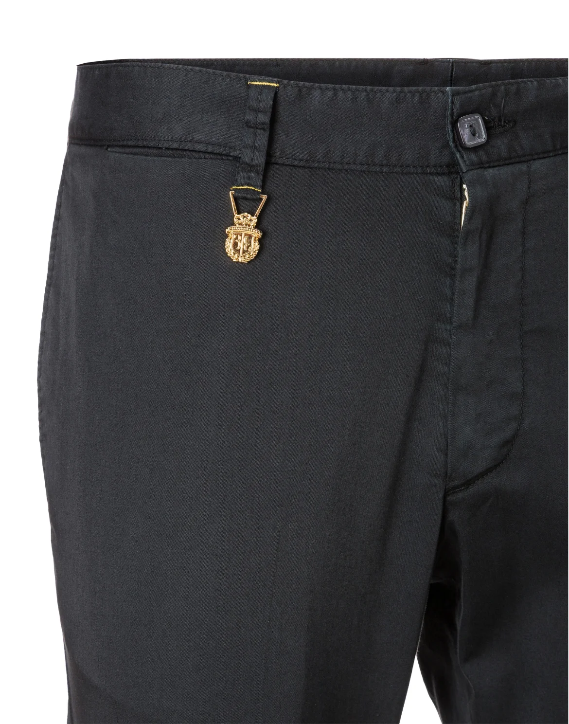 Long Trousers slim  "Titouan", цвет: Черный