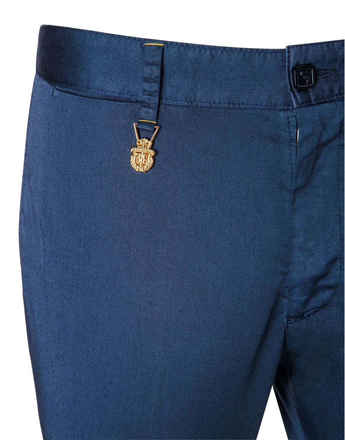 Long Trousers slim  "Titouan", цвет: Синий