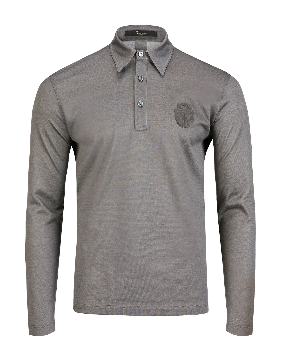 Polo shirt LS "Gatsby", цвет: Серый