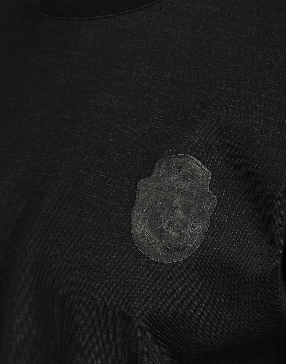 T-shirt Round Neck SS "Simon", цвет: Черный