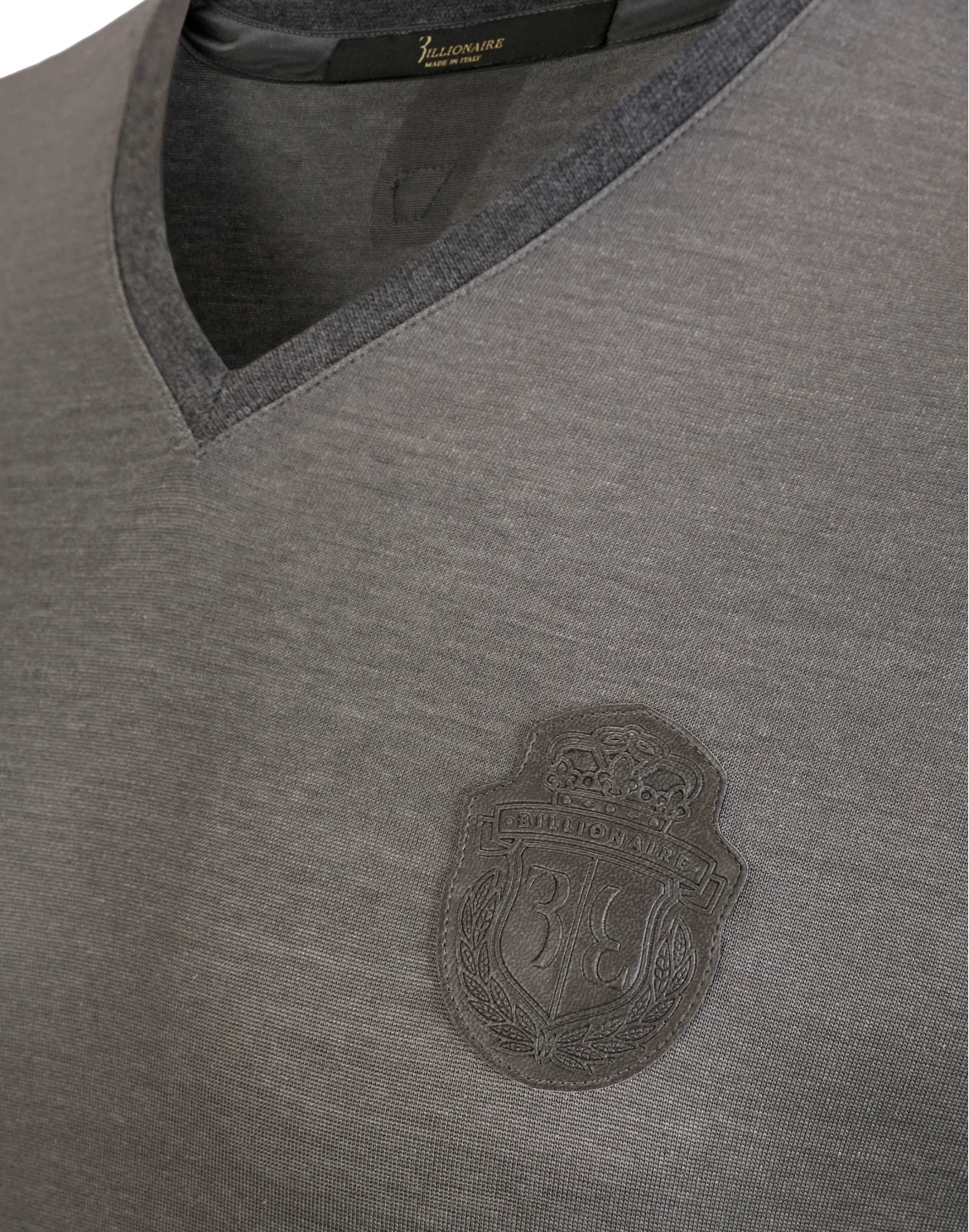 T-shirt V-Neck SS "Micke", цвет: Серый