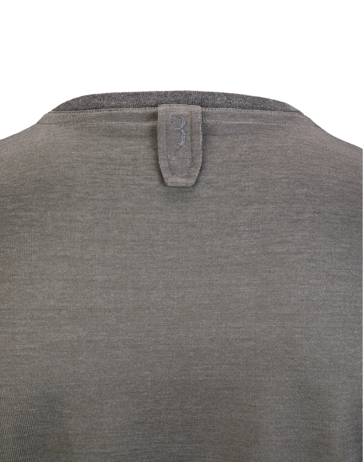 T-shirt V-Neck SS "Micke", цвет: Серый