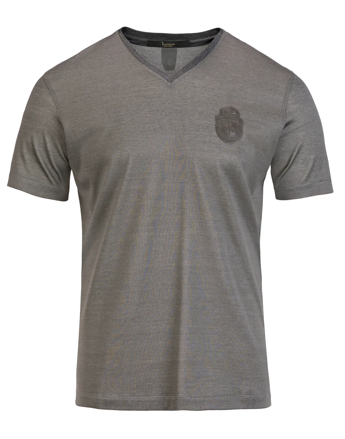 T-shirt V-Neck SS "Micke", цвет: Серый
