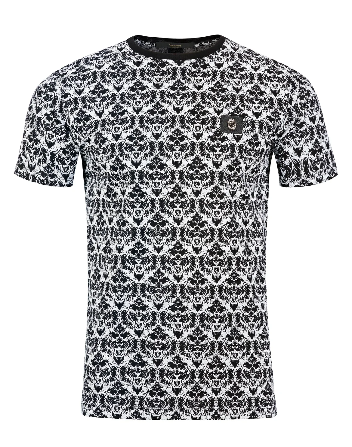 T-shirt Round Neck SS "Yvan", цвет: Черный